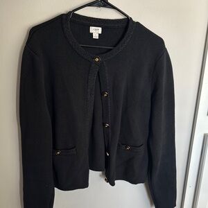 J.Crew Navy Cardigan Sweater